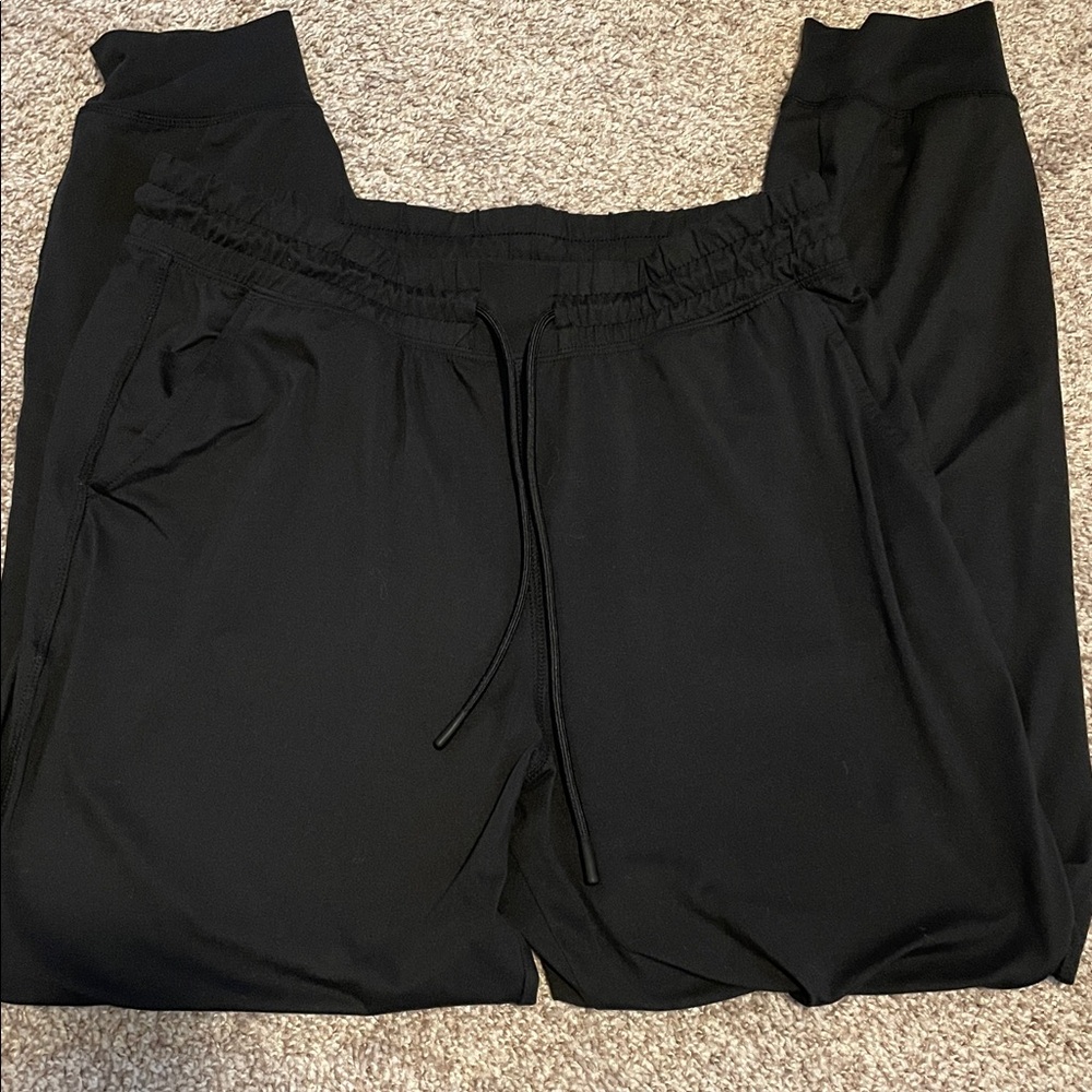Fabletics Black cotton joggers